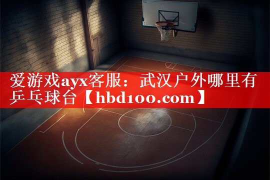 爱游戏ayx客服：武汉户外哪里有乒乓球台