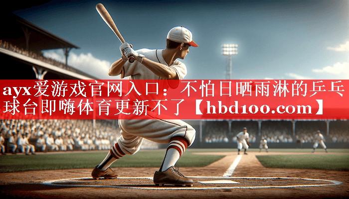 ayx爱游戏官网入口：不怕日晒雨淋的乒乓球台即嗨体育更新不了