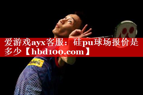 硅pu球场报价是多少 硅pu球场报价是多少